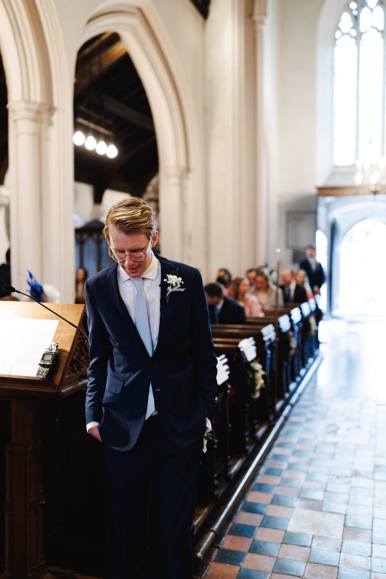North & Central London wedding at St Monken Hadley church and The Brewery Barbican