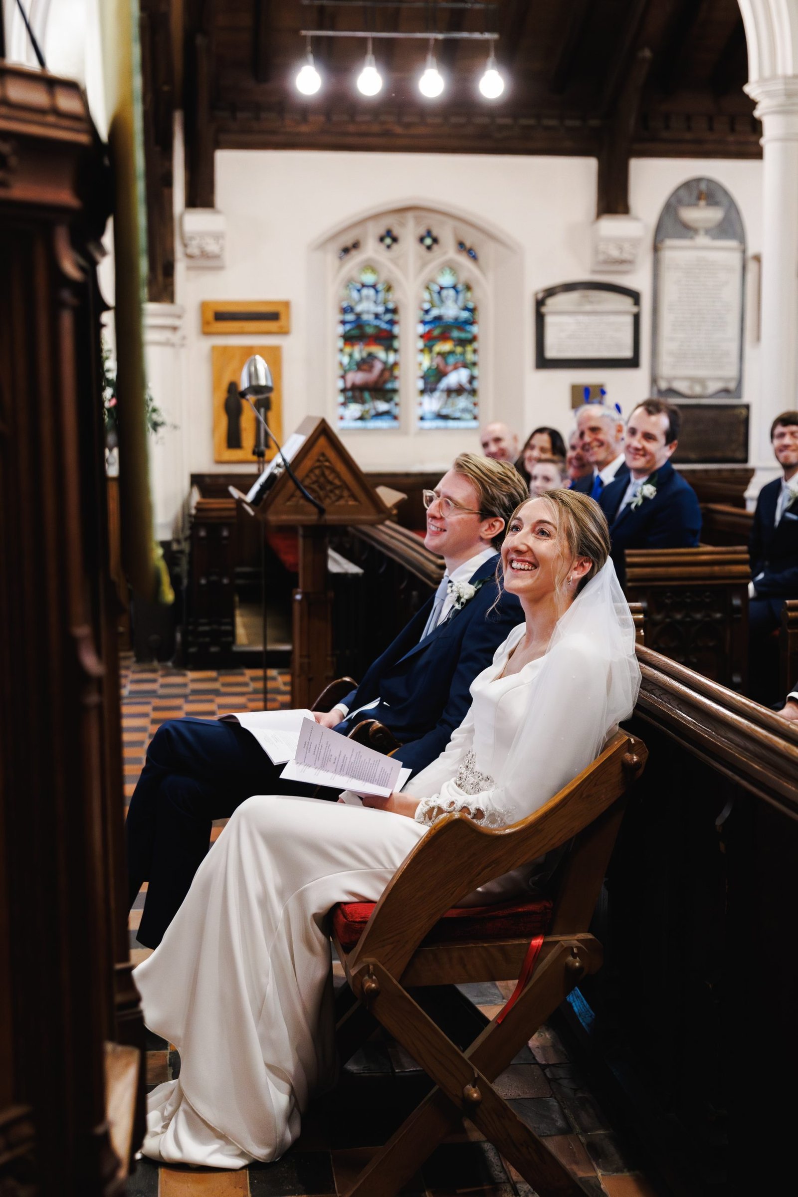 North & Central London wedding at St Monken Hadley church and The Brewery Barbican