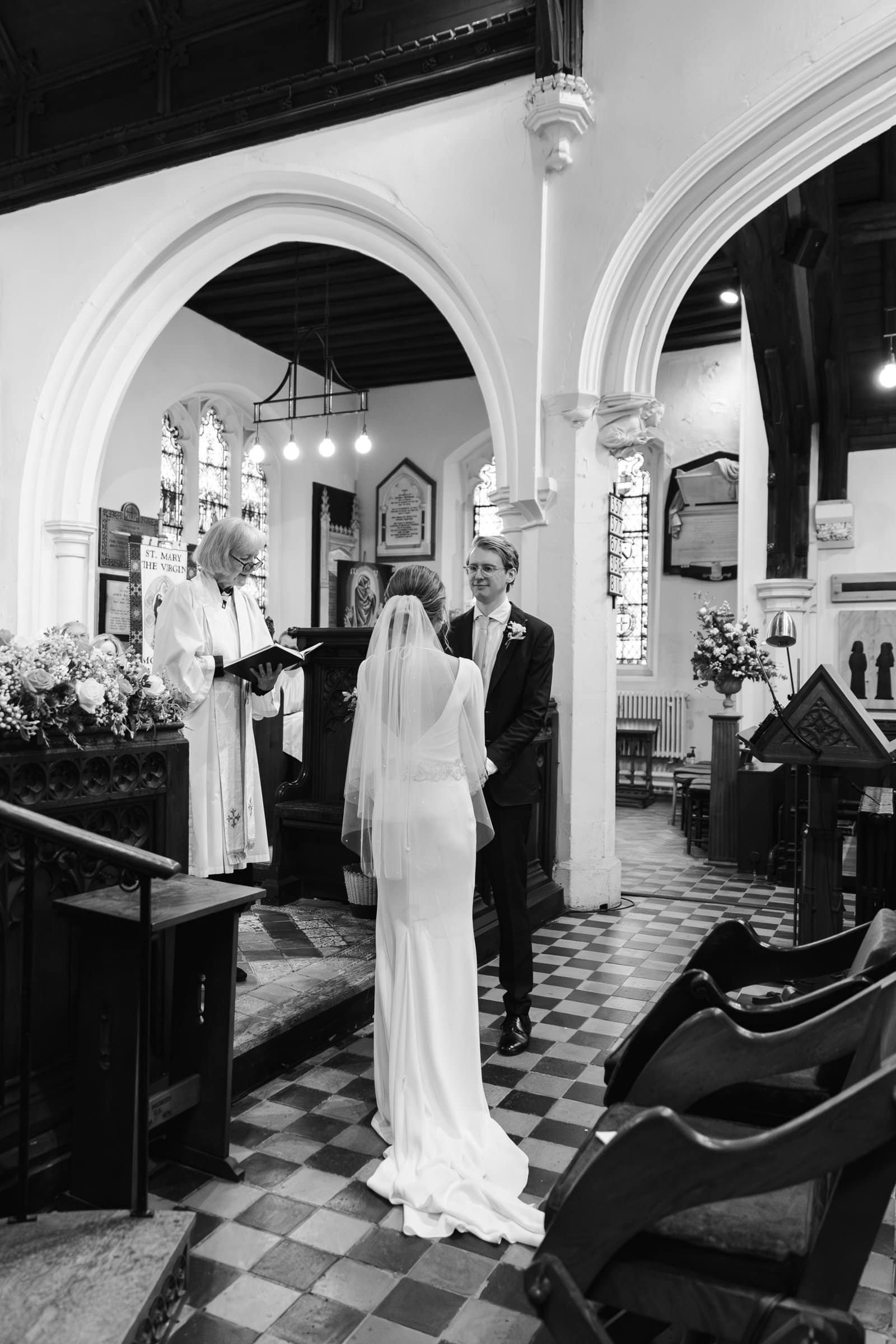 North & Central London wedding at St Monken Hadley church and The Brewery Barbican