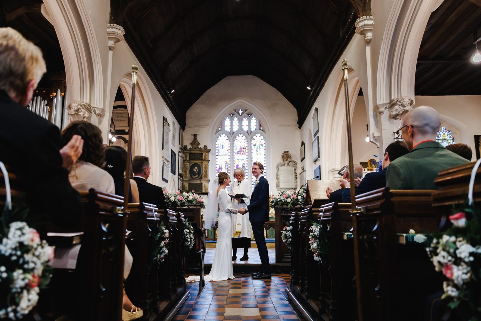 North & Central London wedding at St Monken Hadley church and The Brewery Barbican