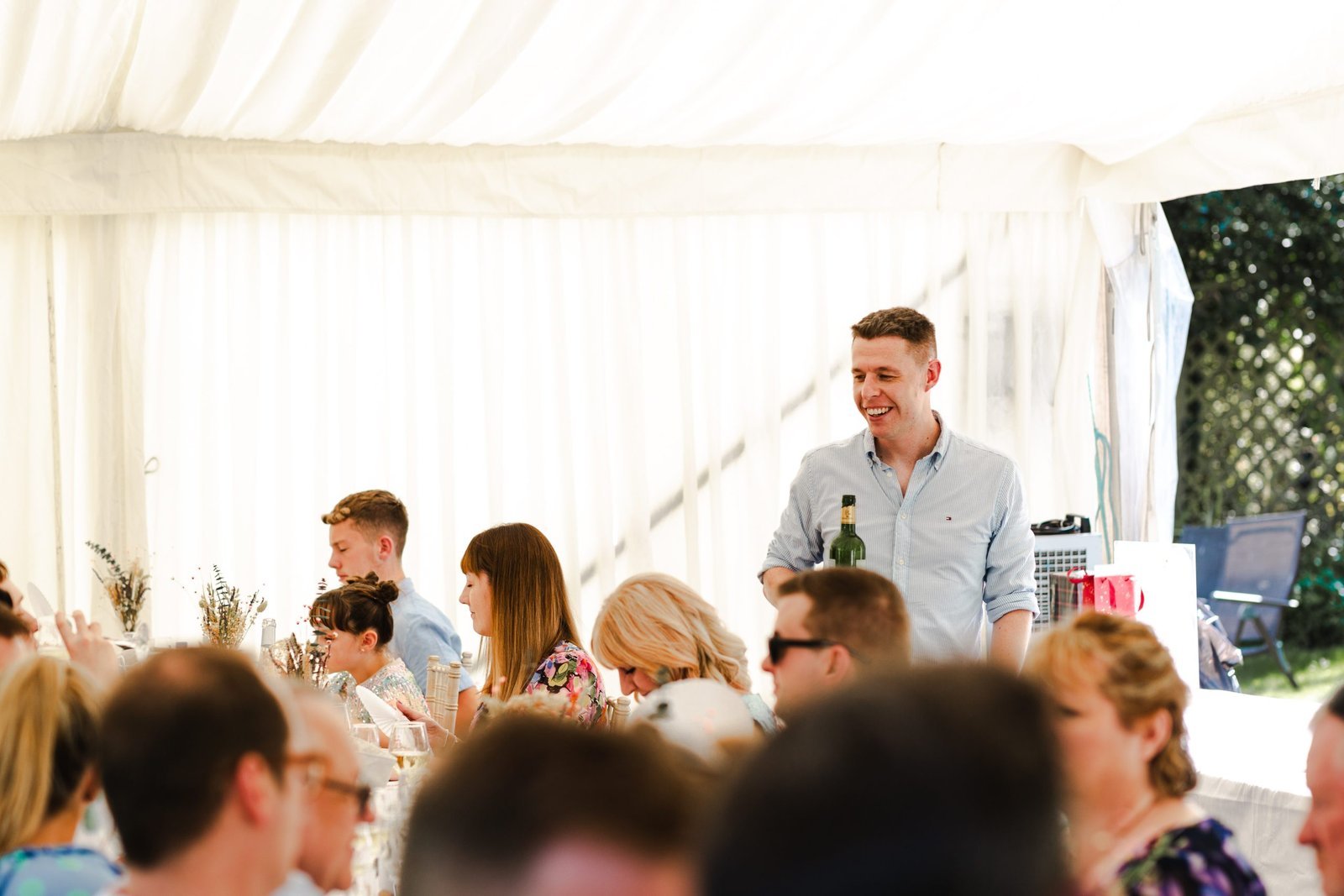 Events photographer London UK - wedding garden party venue Berkshire