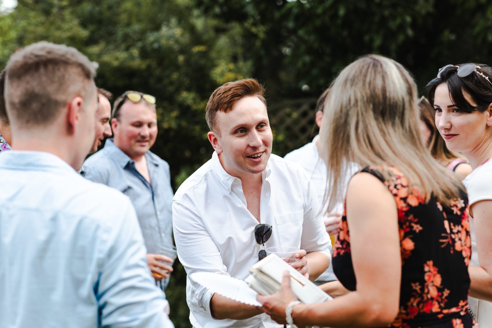Events photographer London UK - wedding garden party venue Berkshire