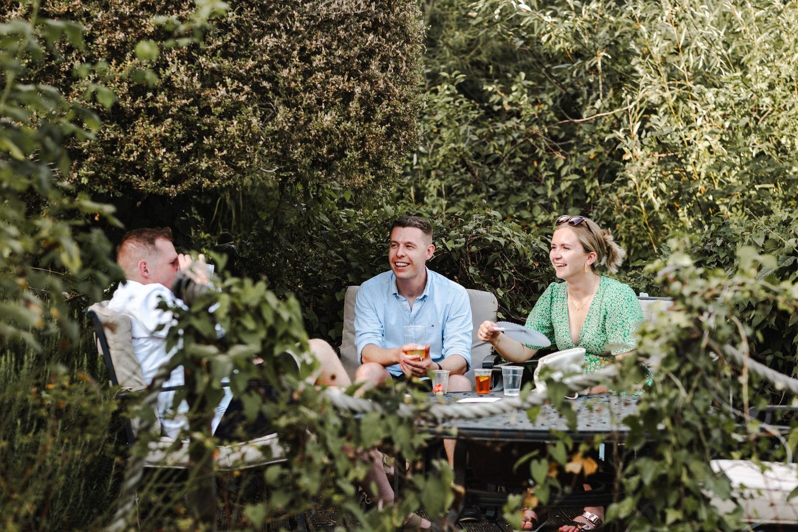Events photographer London UK - wedding garden party venue Berkshire