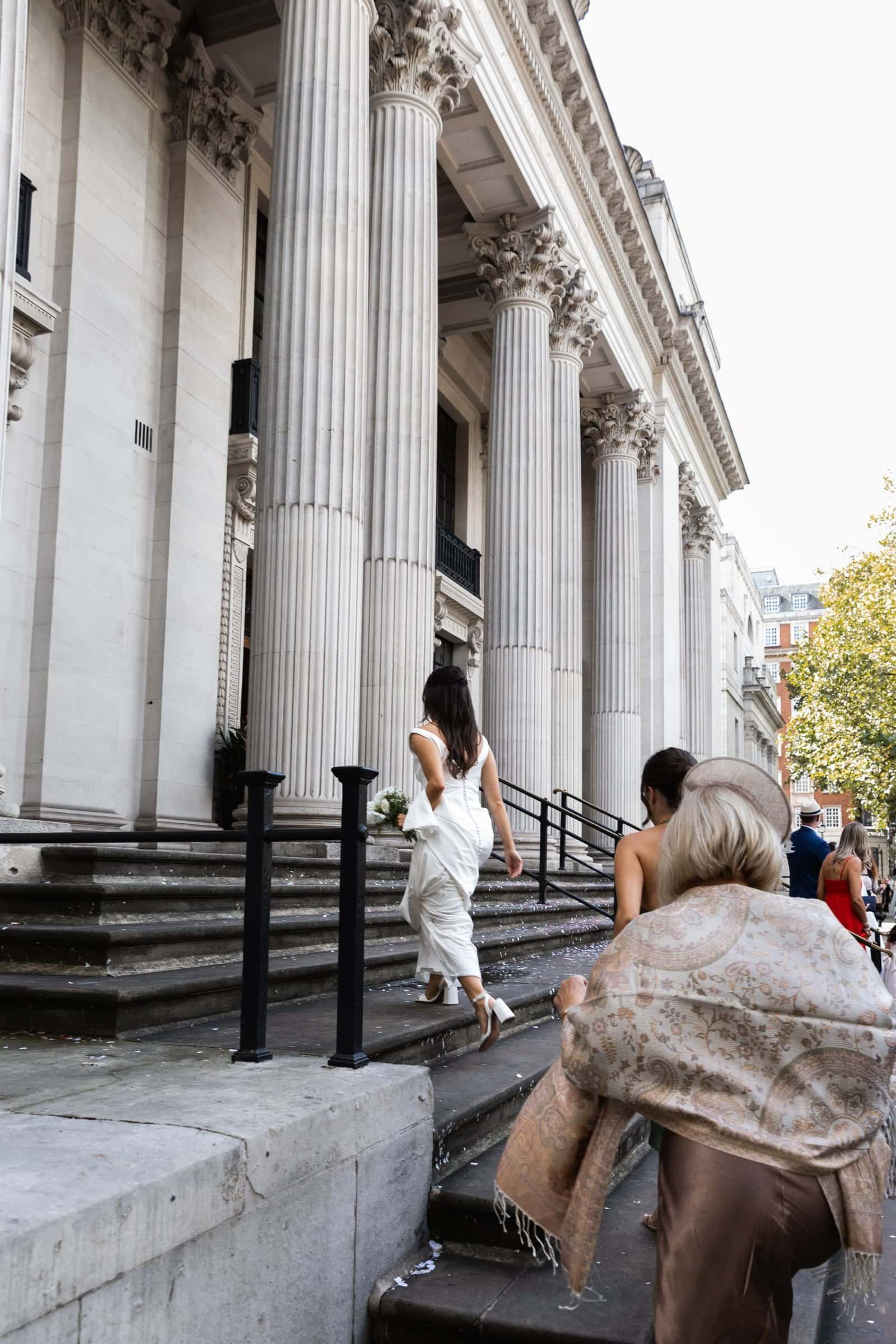 Old Marylebone Town Hall wedding photographer in London UK