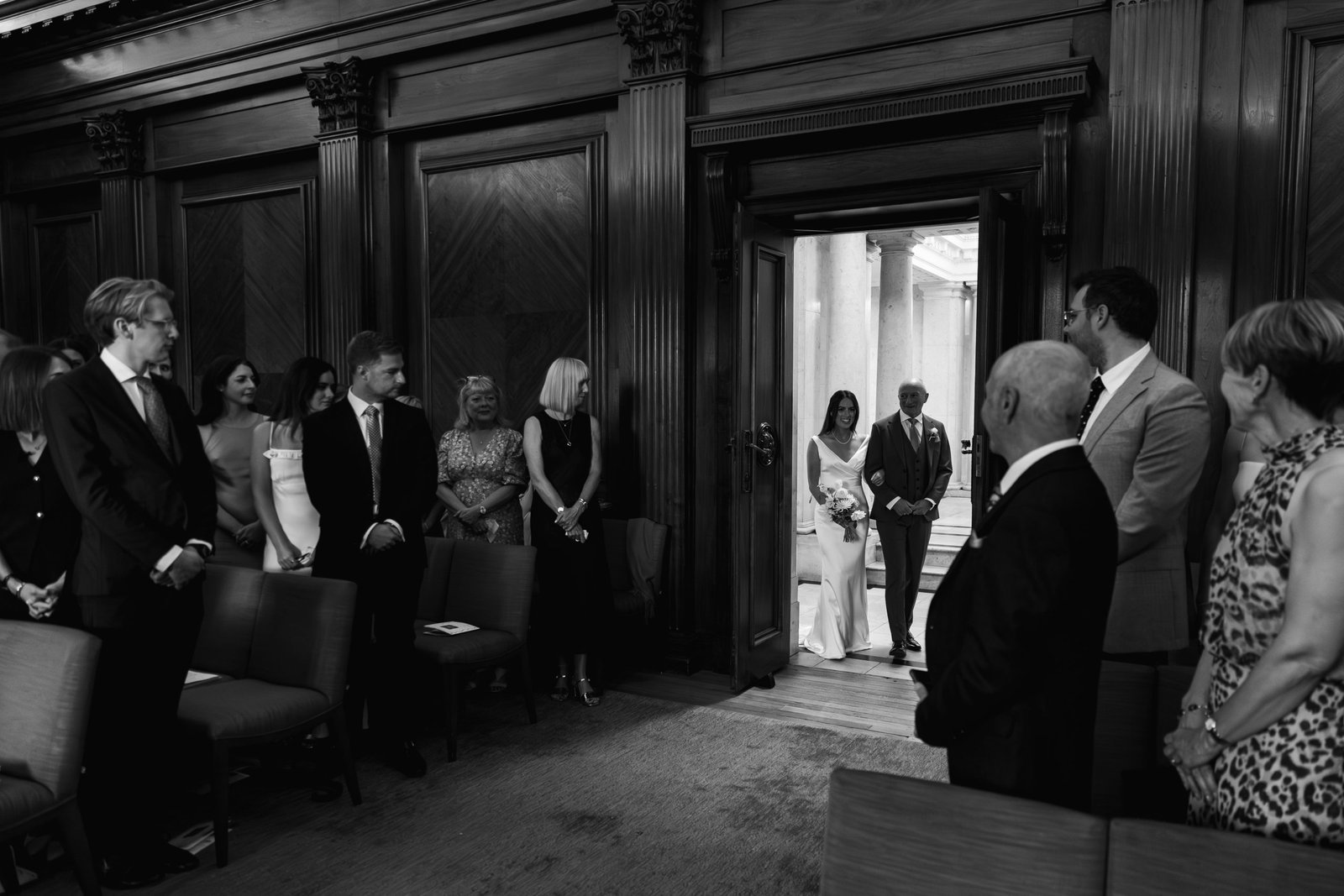 Old Marylebone Town Hall wedding photographer in London UK