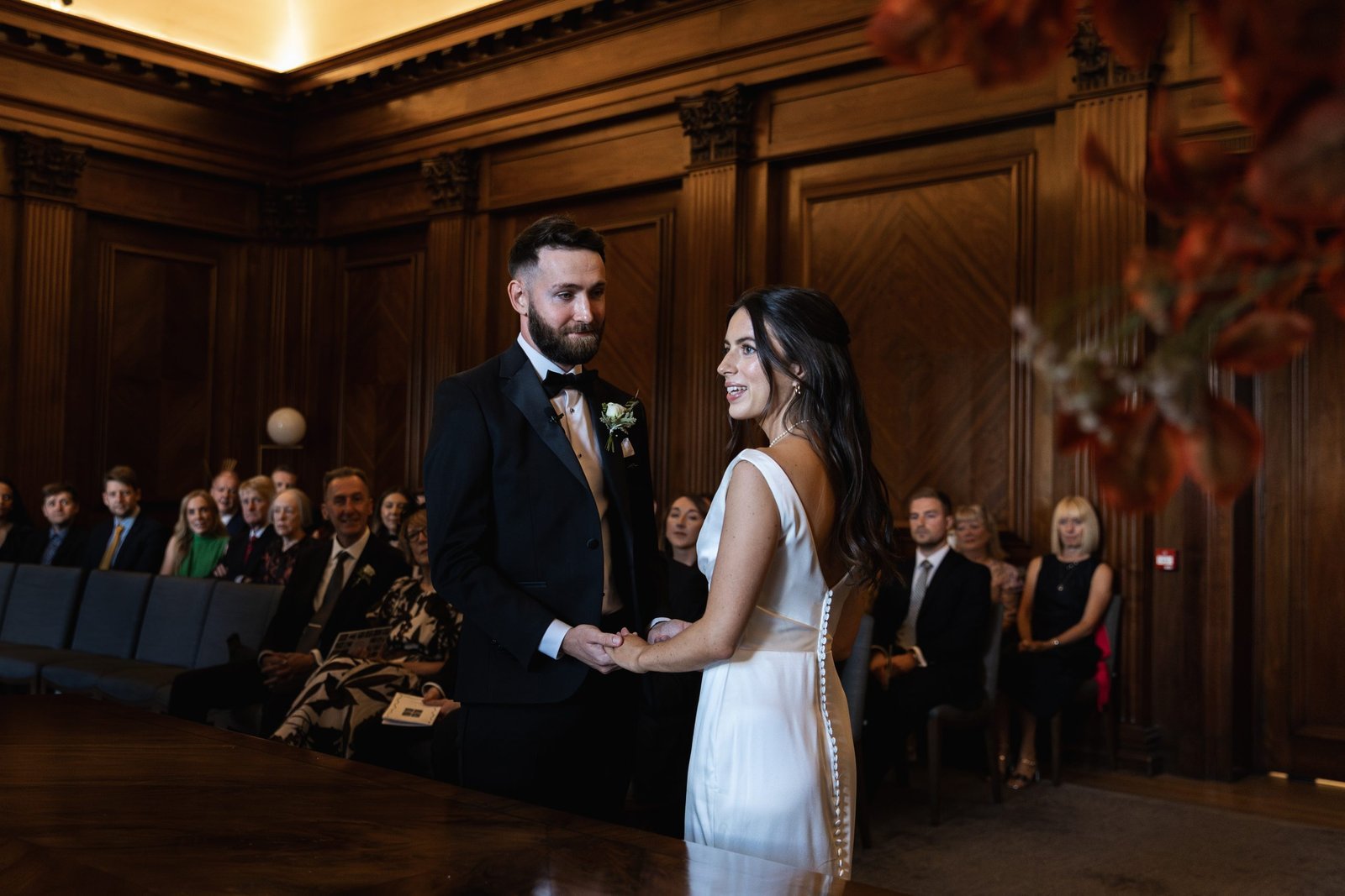 Old Marylebone Town Hall wedding photographer in London UK
