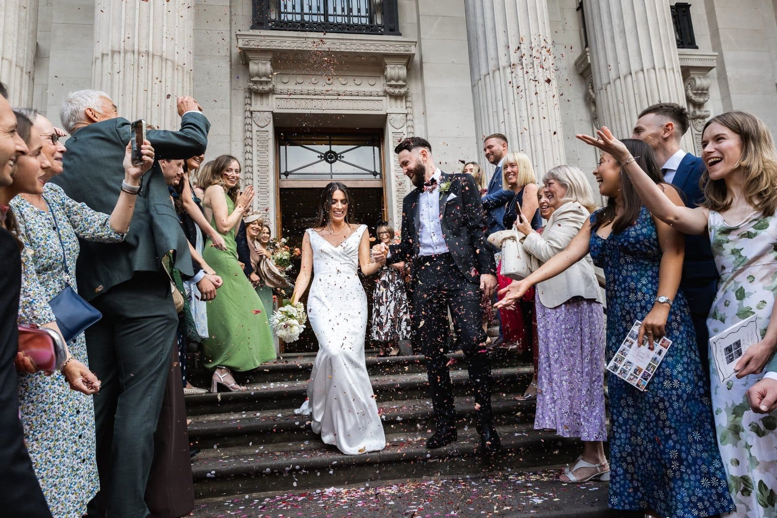 Old Marylebone Town Hall wedding photographer in London UK