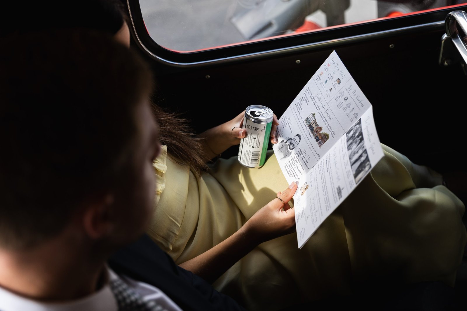Vintage big red bus hire for London weddings UK - East London Wedding photographer Lauren Squire