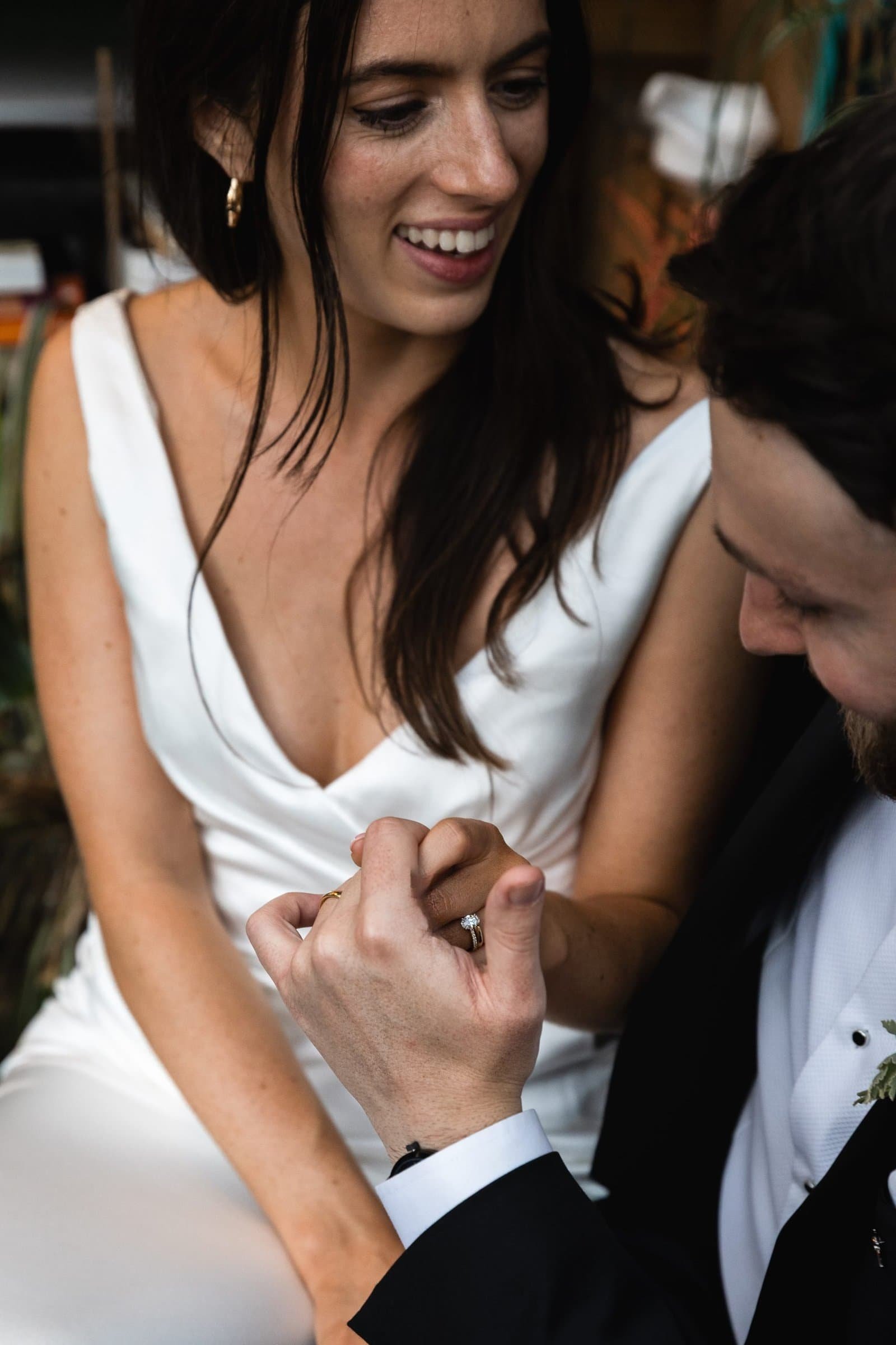 Vintage big red bus hire for London weddings UK - East London Wedding photographer Lauren Squire
