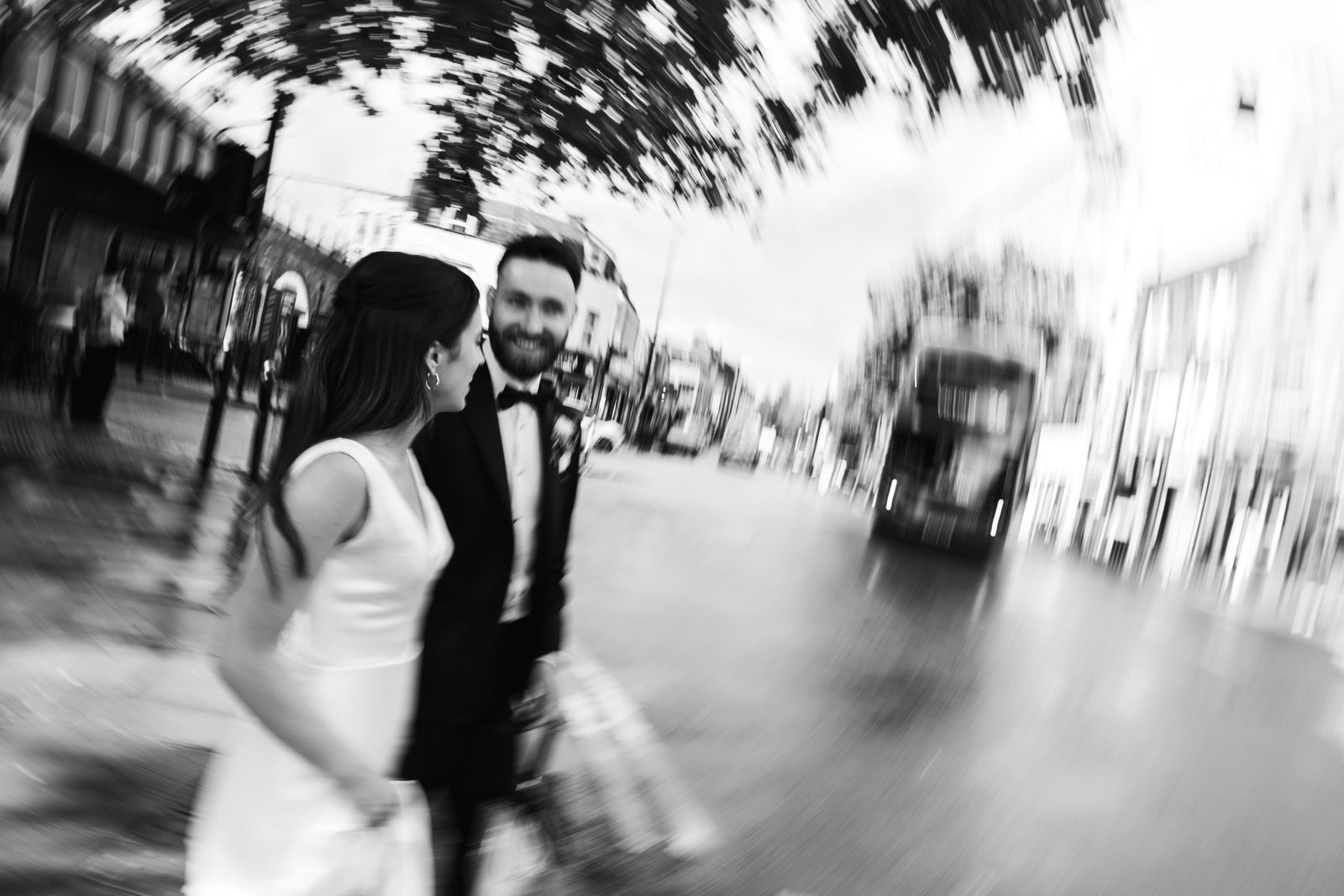 Wedding reception venue The Hackney for a stylish wedding in East London UK - London wedding photographer Lauren Squire