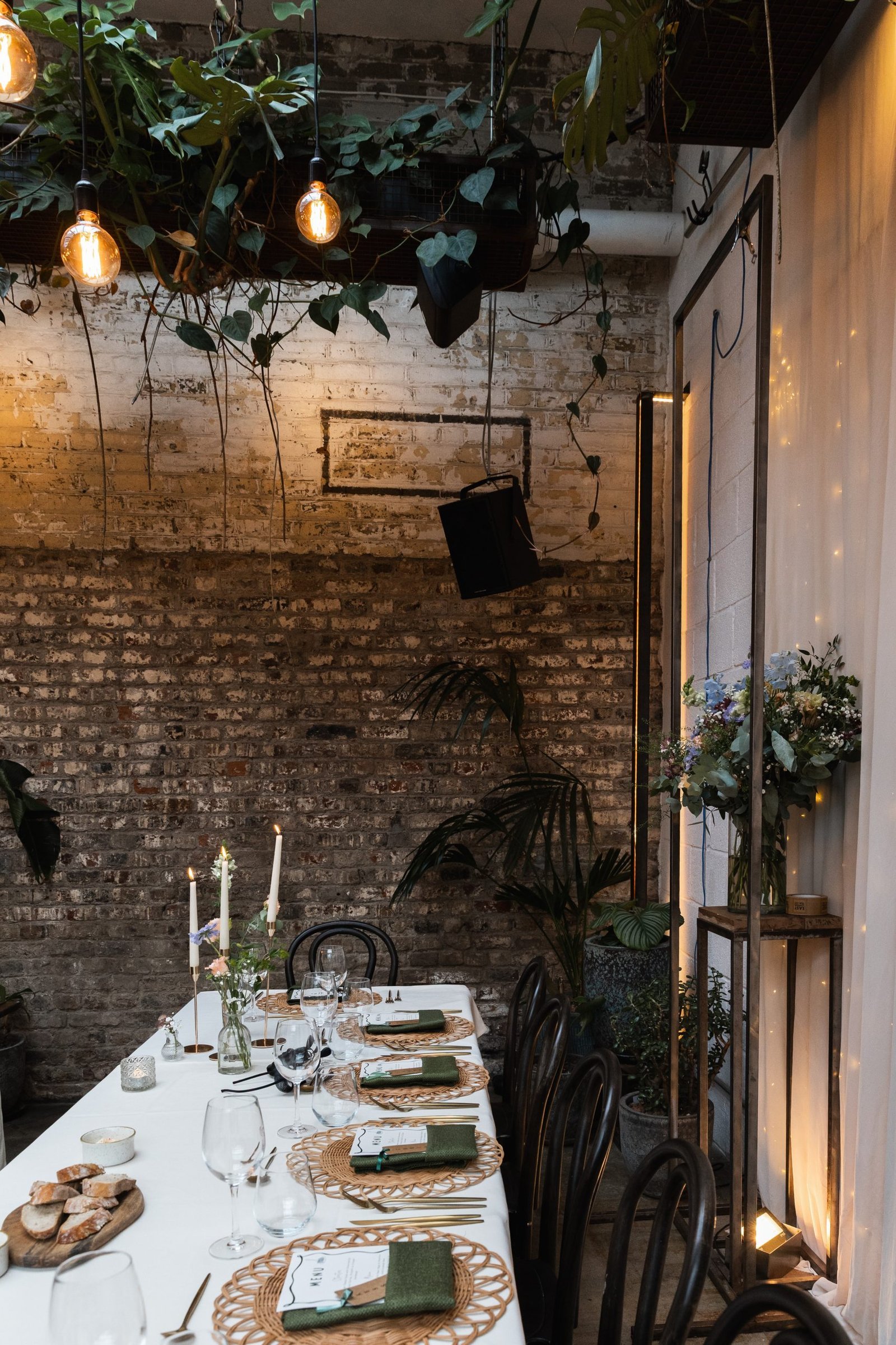 Wedding reception venue The Hackney for a stylish wedding in East London UK - London wedding photographer Lauren Squire