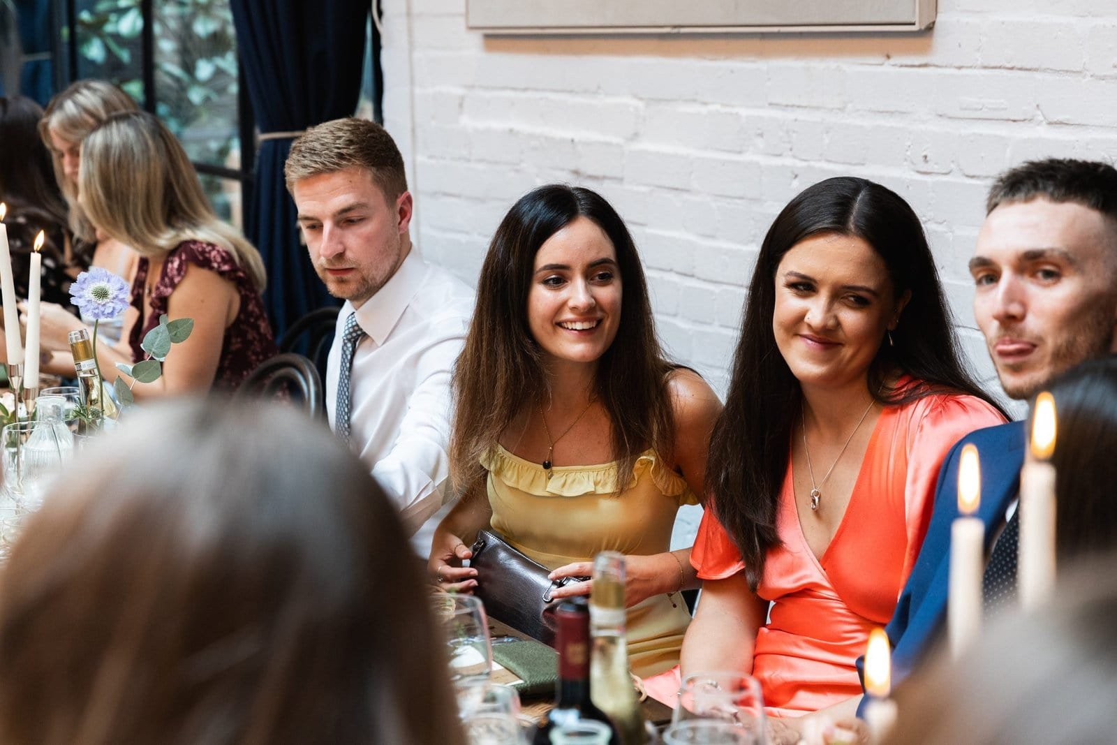 Wedding reception venue The Hackney for a stylish wedding in East London UK - London wedding photographer Lauren Squire