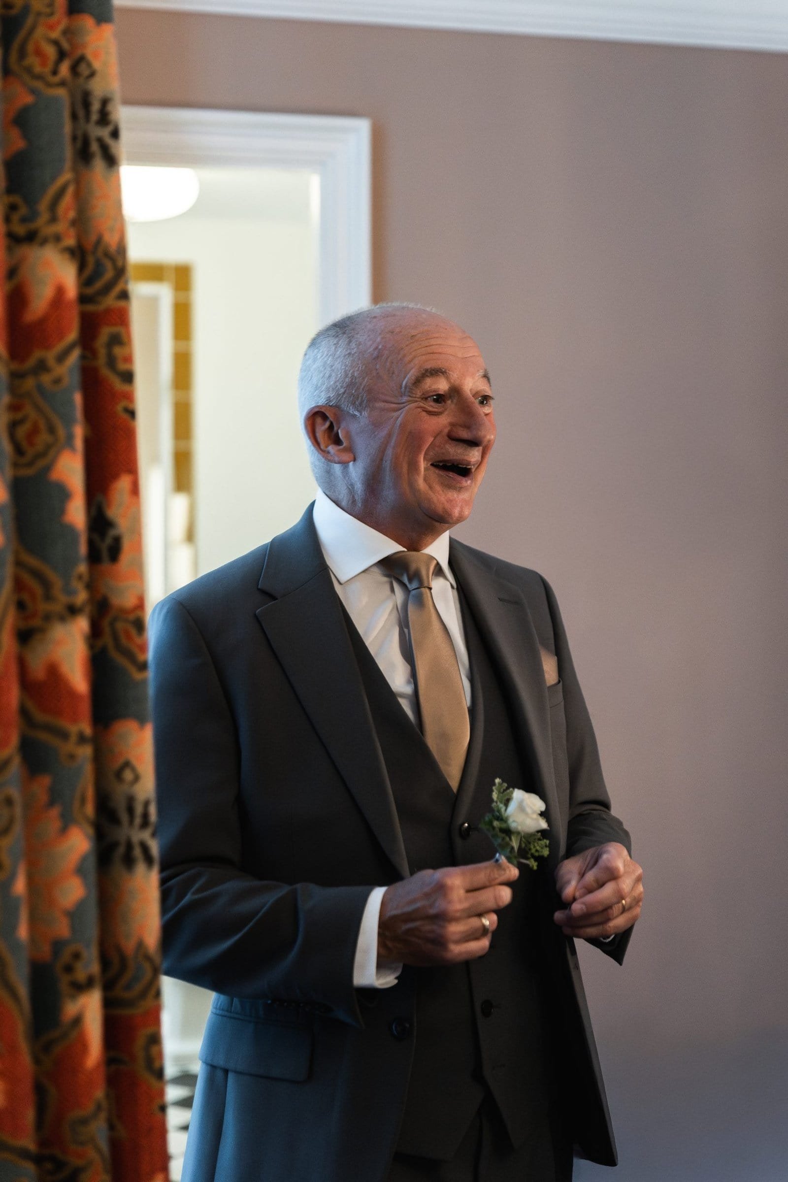 Bridal & groom prep at The Ned Hotel in London - London wedding photographer Lauren Squire