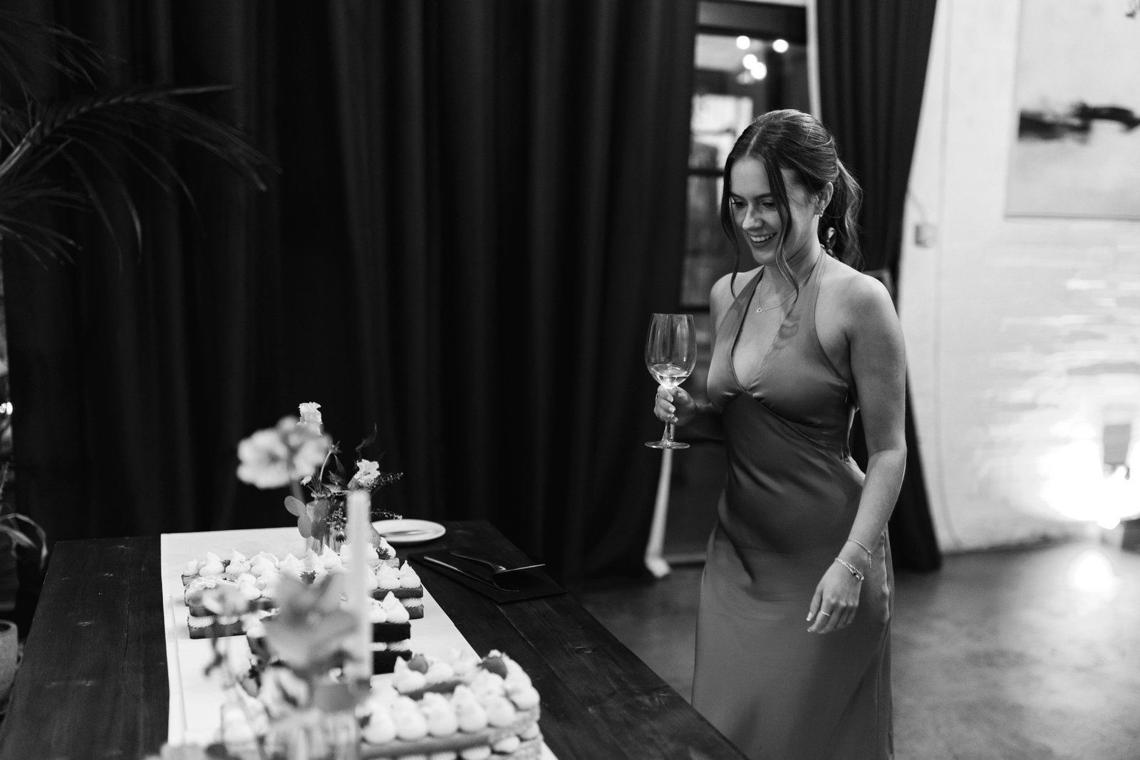 Wedding reception venue The Hackney for a stylish wedding in East London UK - London wedding photographer Lauren Squire