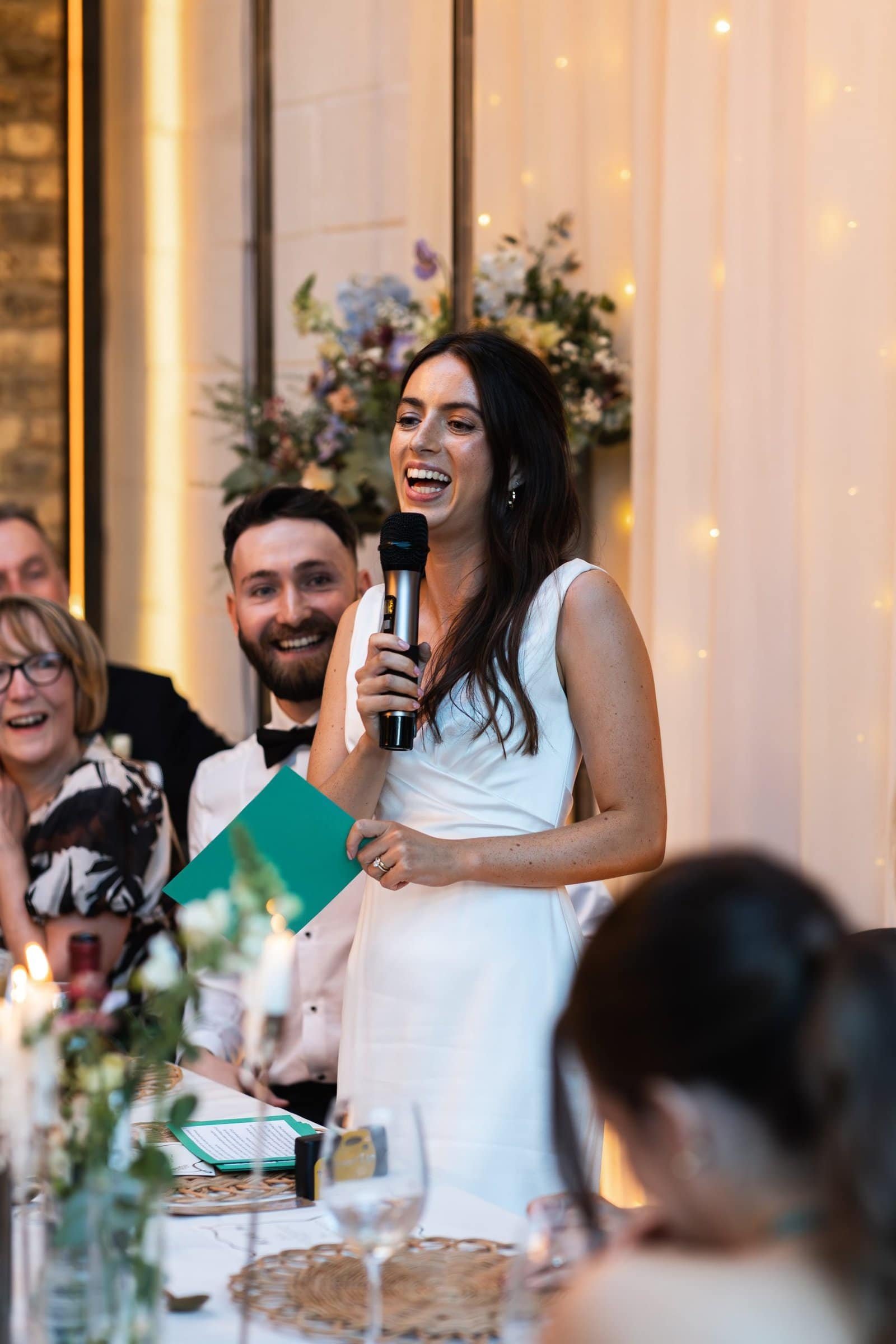 Wedding reception venue The Hackney for a stylish wedding in East London UK - London wedding photographer Lauren Squire
