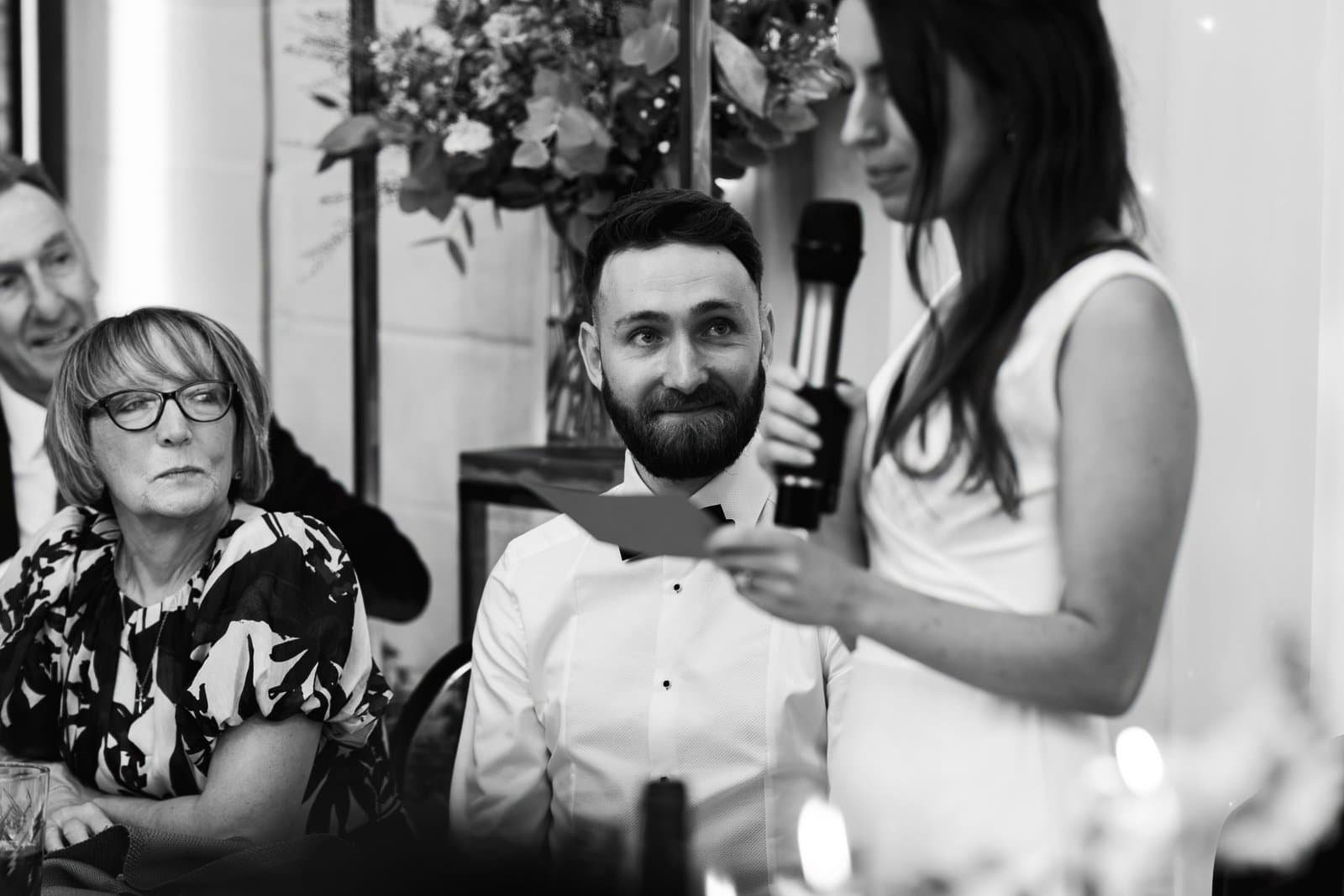 Wedding reception venue The Hackney for a stylish wedding in East London UK - London wedding photographer Lauren Squire