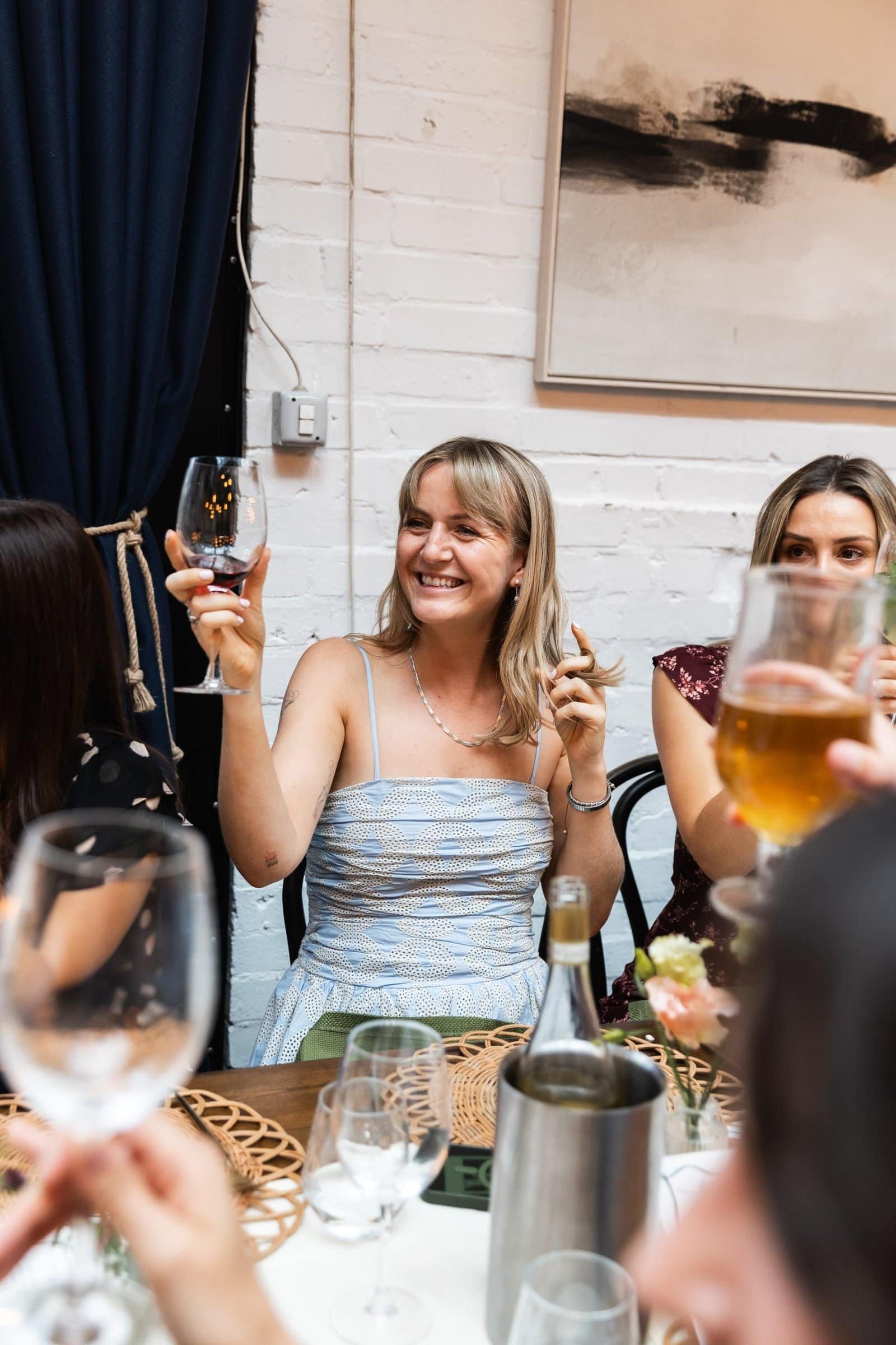Wedding reception venue The Hackney for a stylish wedding in East London UK - London wedding photographer Lauren Squire