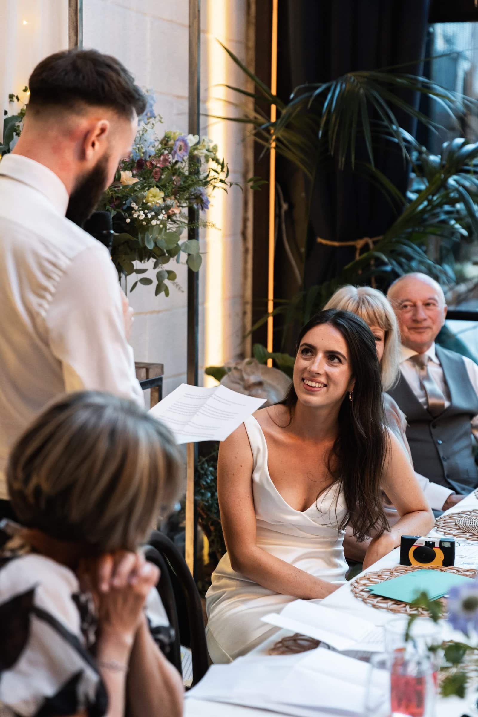 Wedding reception venue The Hackney for a stylish wedding in East London UK - London wedding photographer Lauren Squire