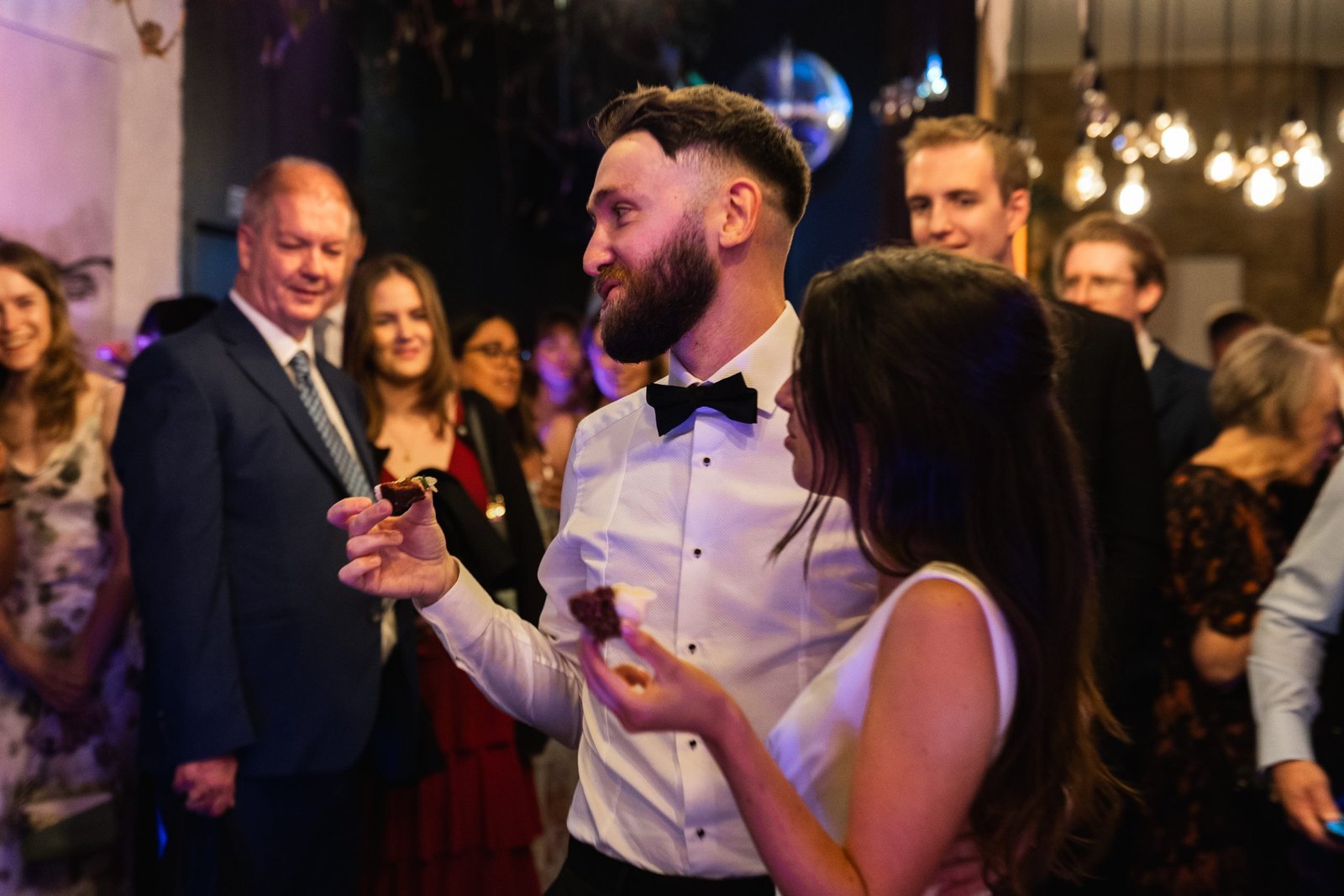 Wedding reception venue The Hackney for a stylish wedding in East London UK - London wedding photographer Lauren Squire