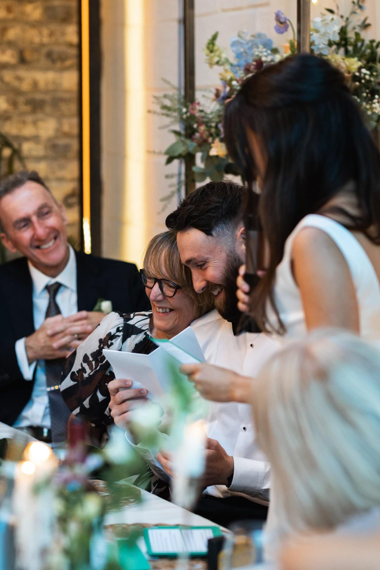 Wedding reception venue The Hackney for a stylish wedding in East London UK - London wedding photographer Lauren Squire