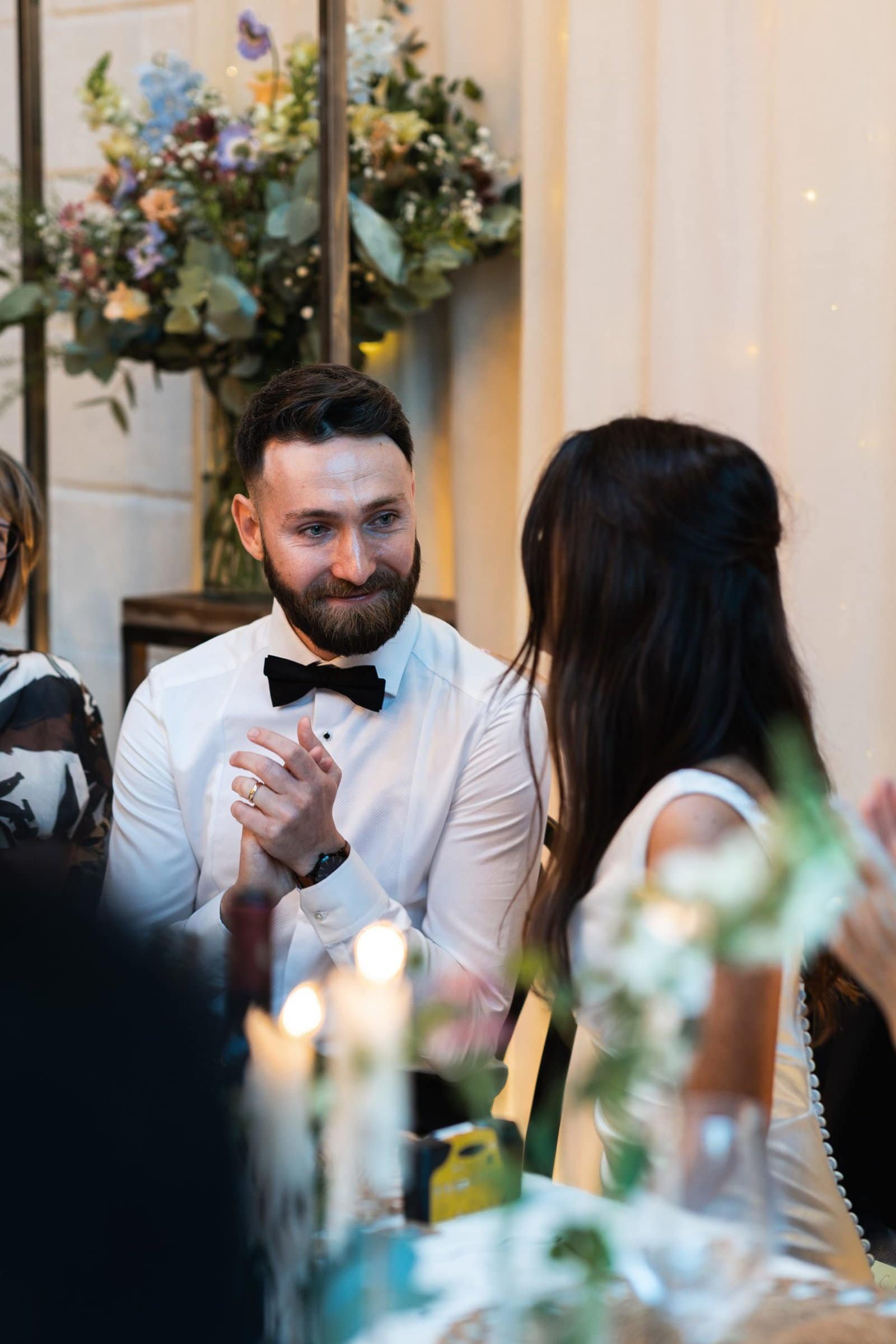 Wedding reception venue The Hackney for a stylish wedding in East London UK - London wedding photographer Lauren Squire