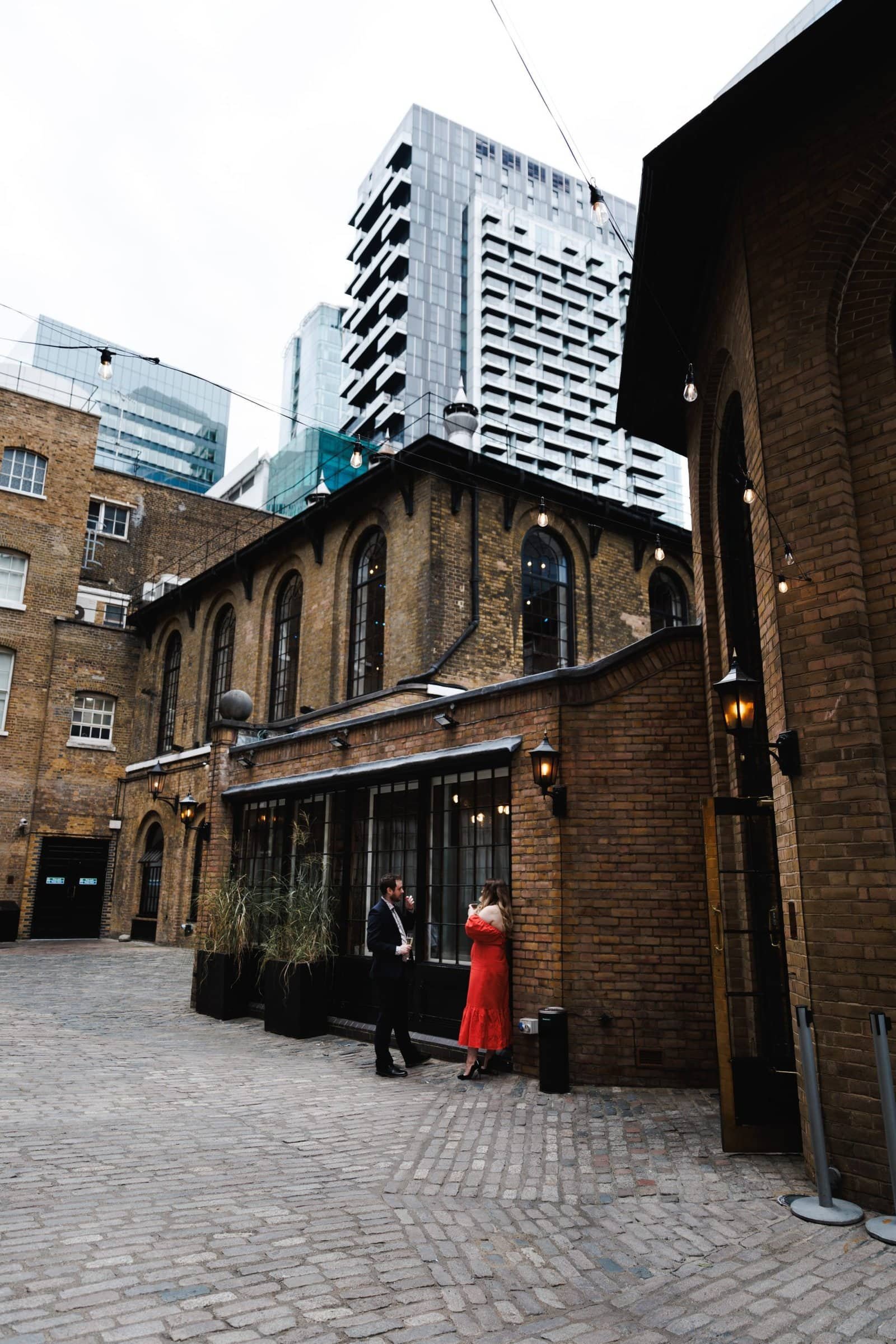 Central London wedding at The Brewery Barbican wedding venue