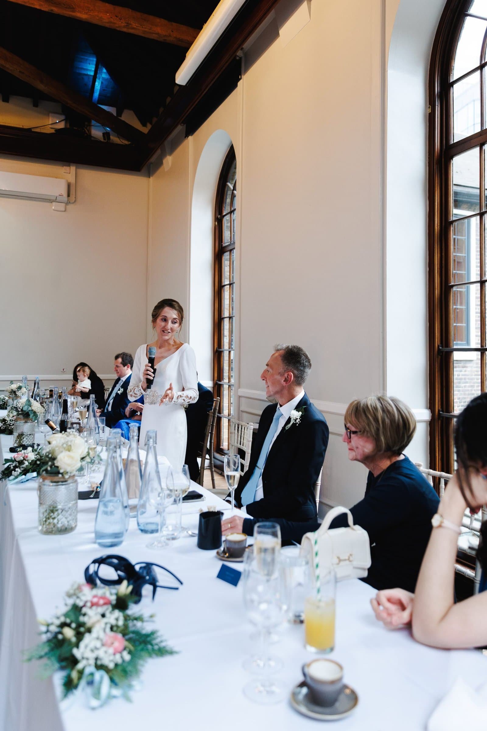 Central London wedding at The Brewery Barbican wedding venue