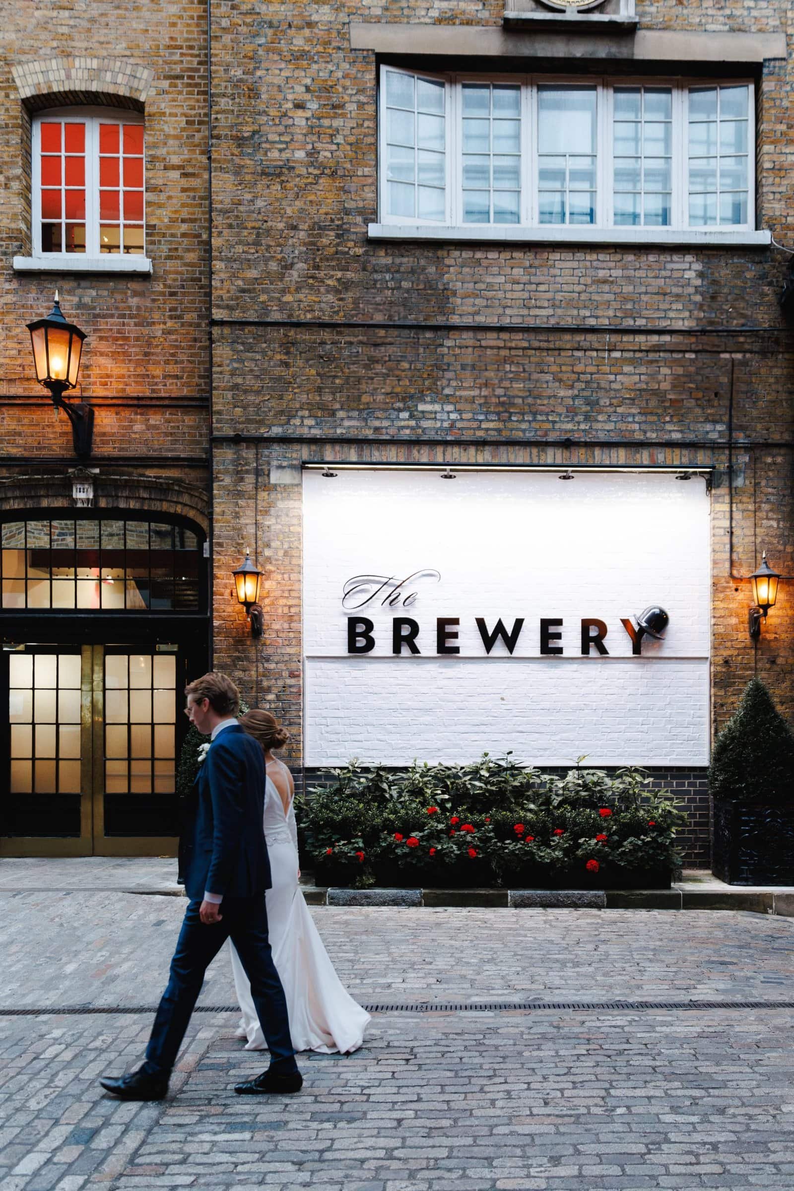 Central London wedding at The Brewery Barbican wedding venue st monken hadley barnet church marriage london