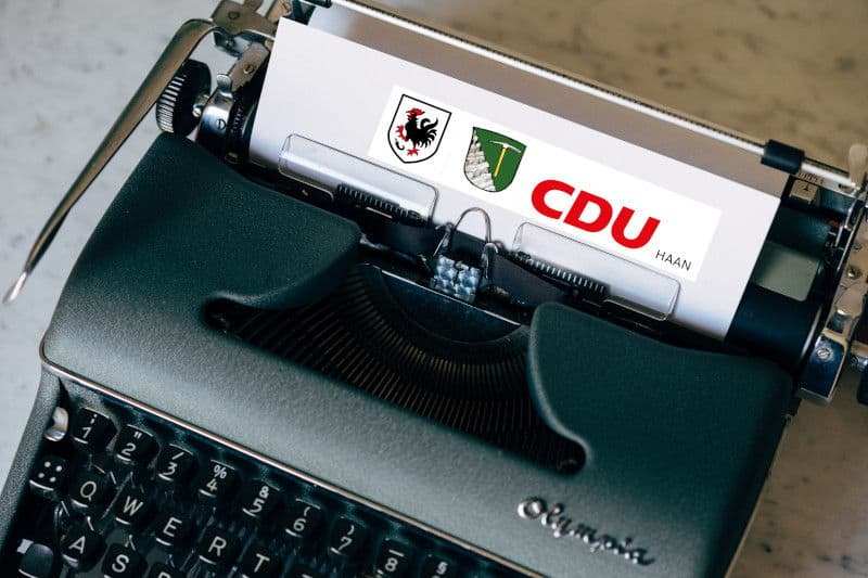 NEWS CDU HAAN, STADTVERBAND