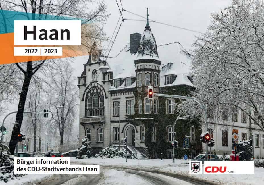 Neujahrsbotschaft des CDU Stadtverbandes Haan