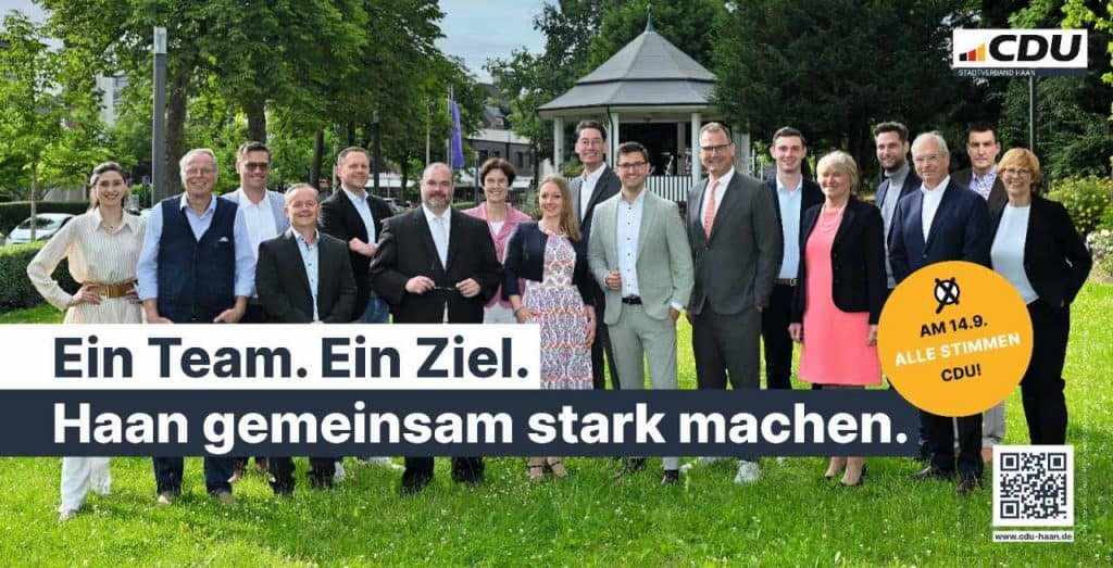 Die Kandidaten CDU Haan 2025 1