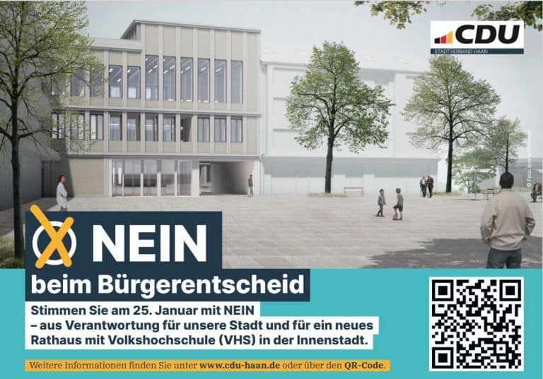 Bürgerentscheid neues Rathaus Haan 1
