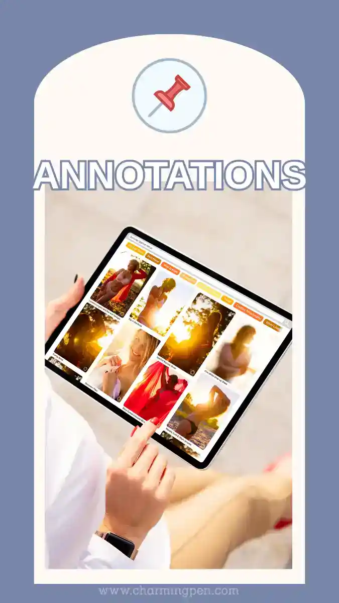 Pinterest annotations