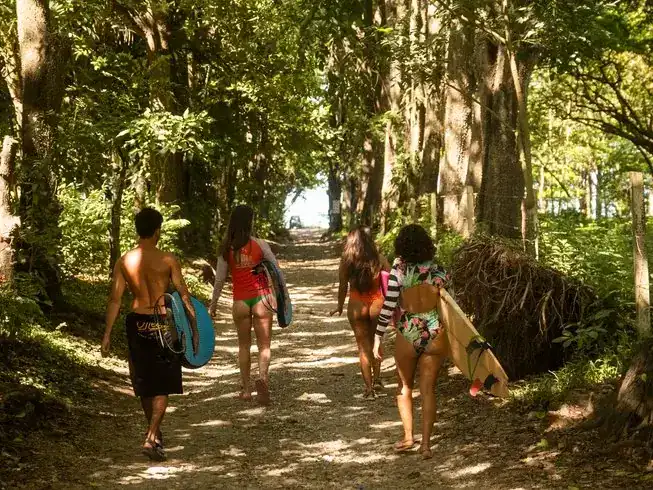 La Posada surf and yoga camp in Santa Teresa