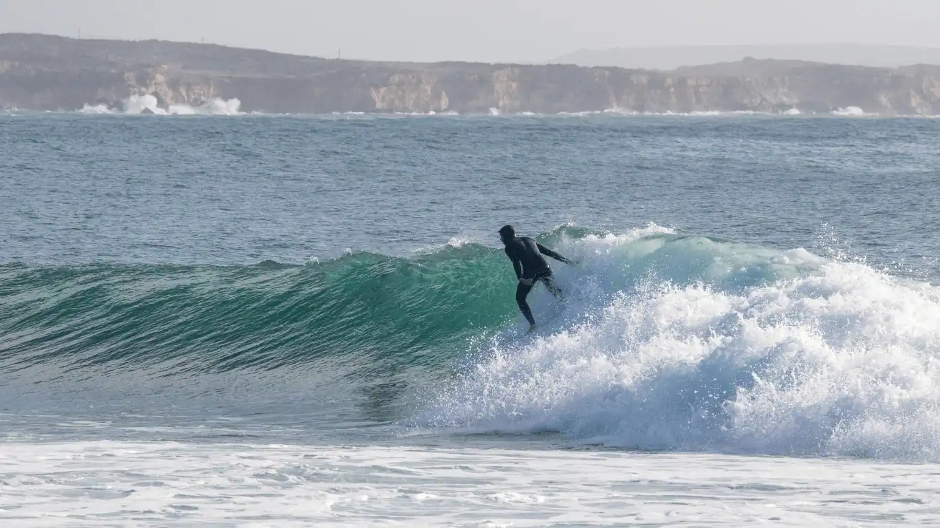 Surfing in Sardinia 