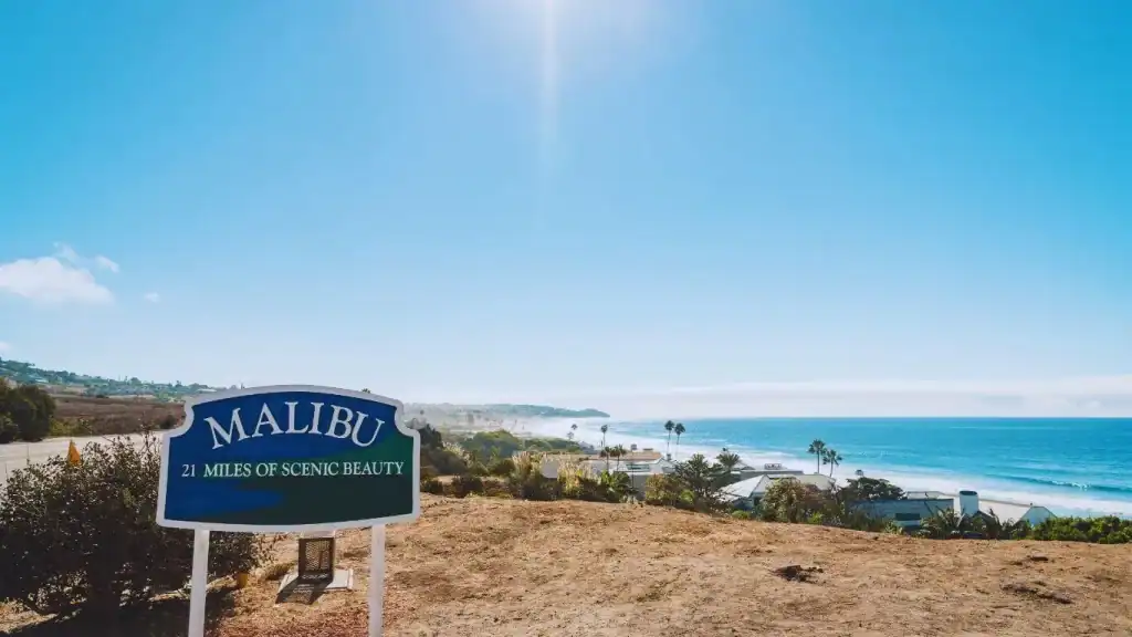 Malibu coastline