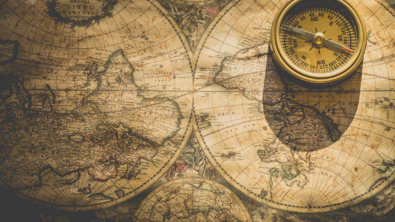 World map for surf travel guides
