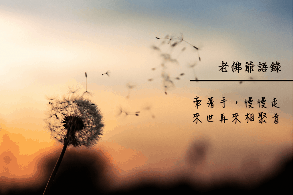 成功佛堂第十二期周刊-來世，再當我的寶貝