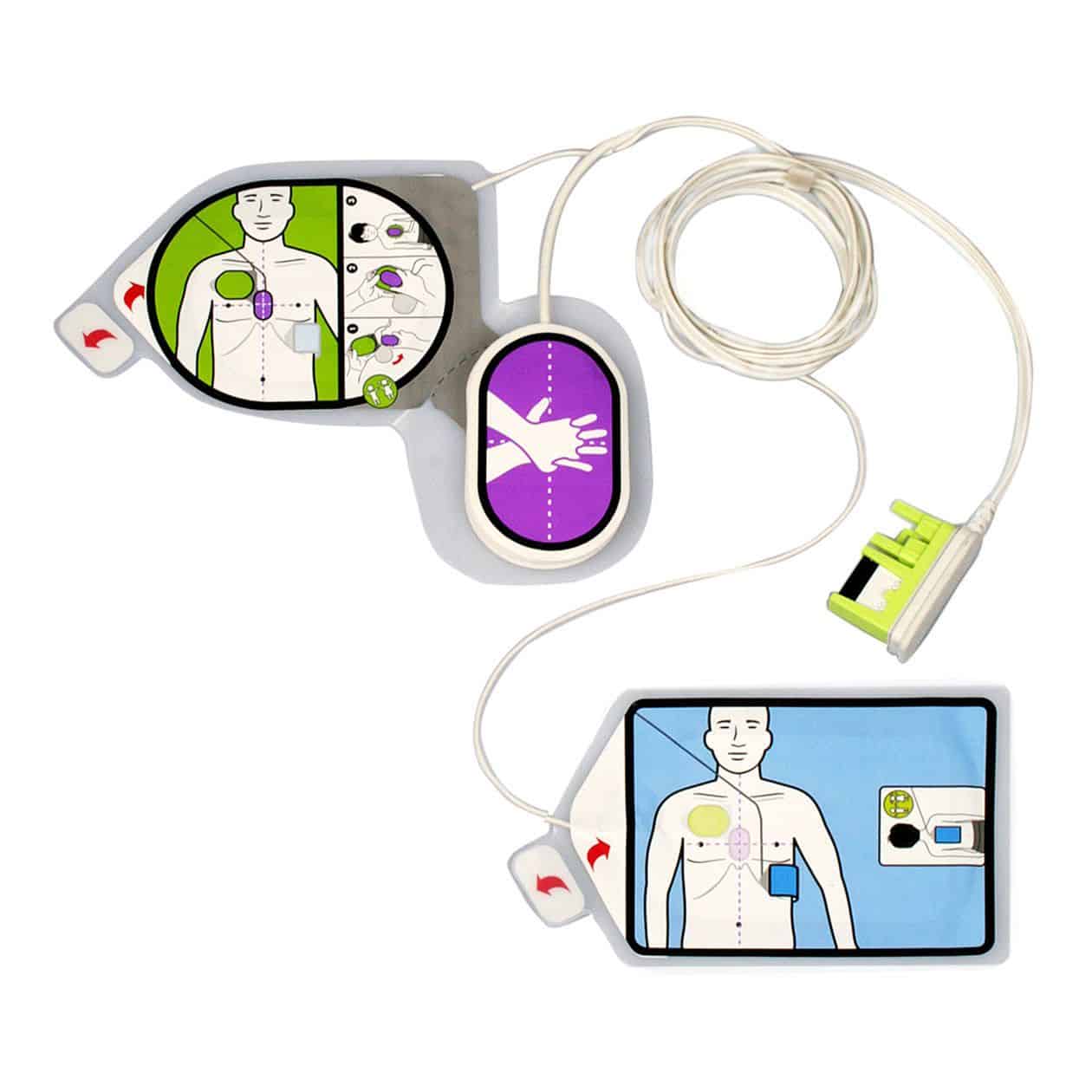Électrodes ZOLL CPR Uni-padz pour AED 3
