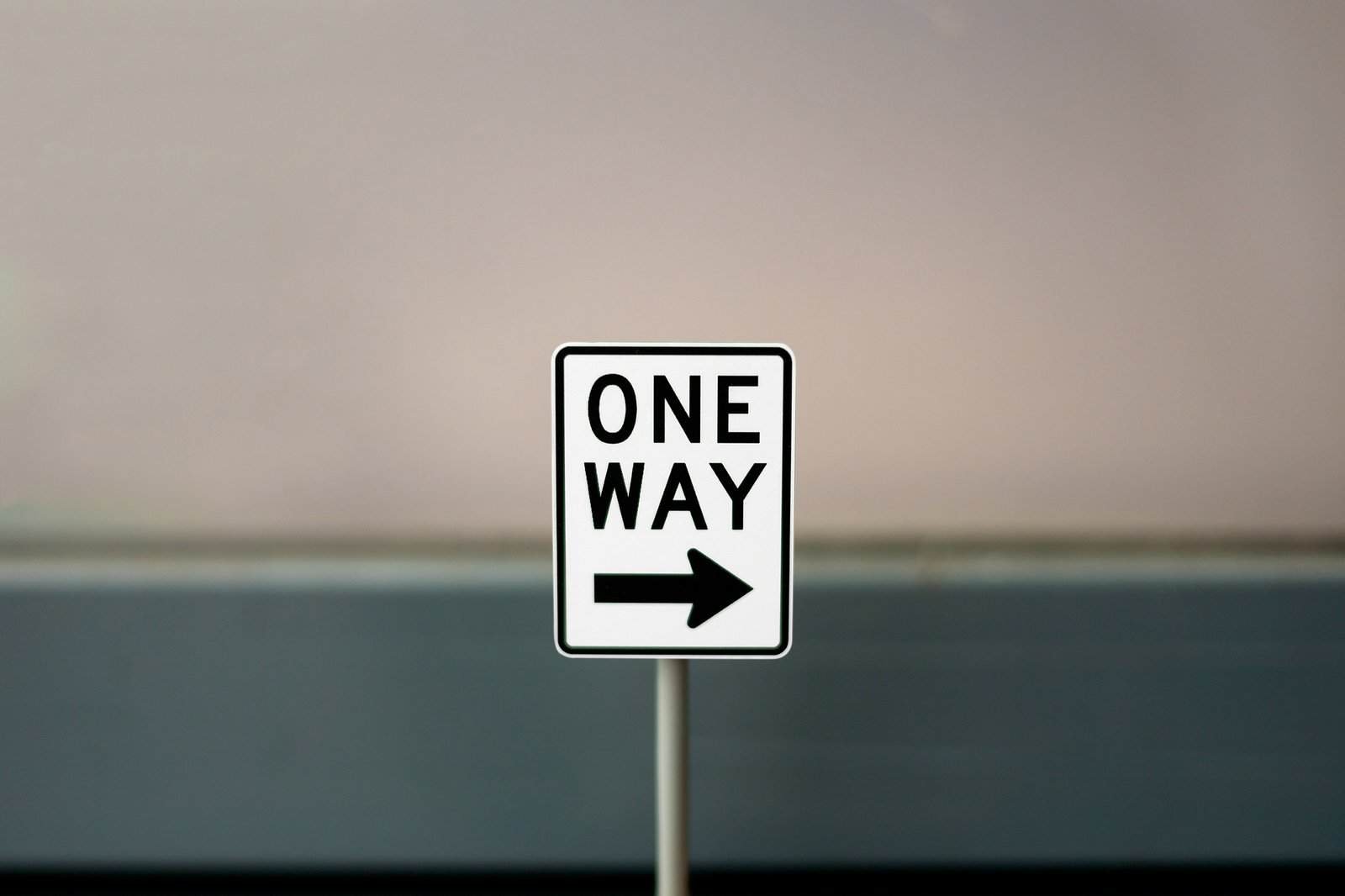One Way Sign