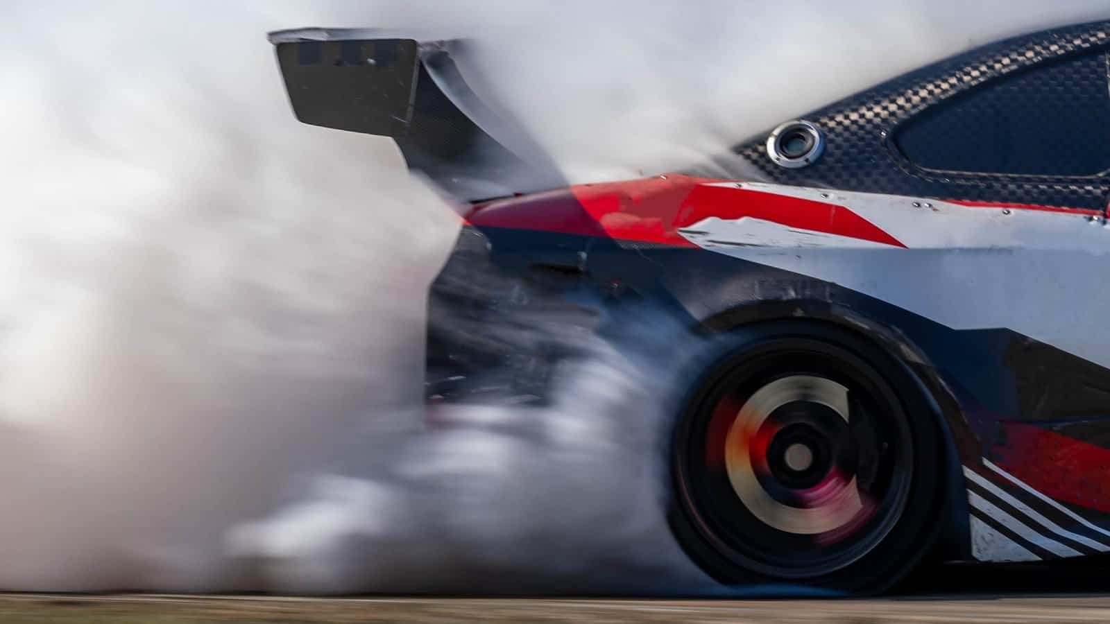 Drift, car drifting, smoke