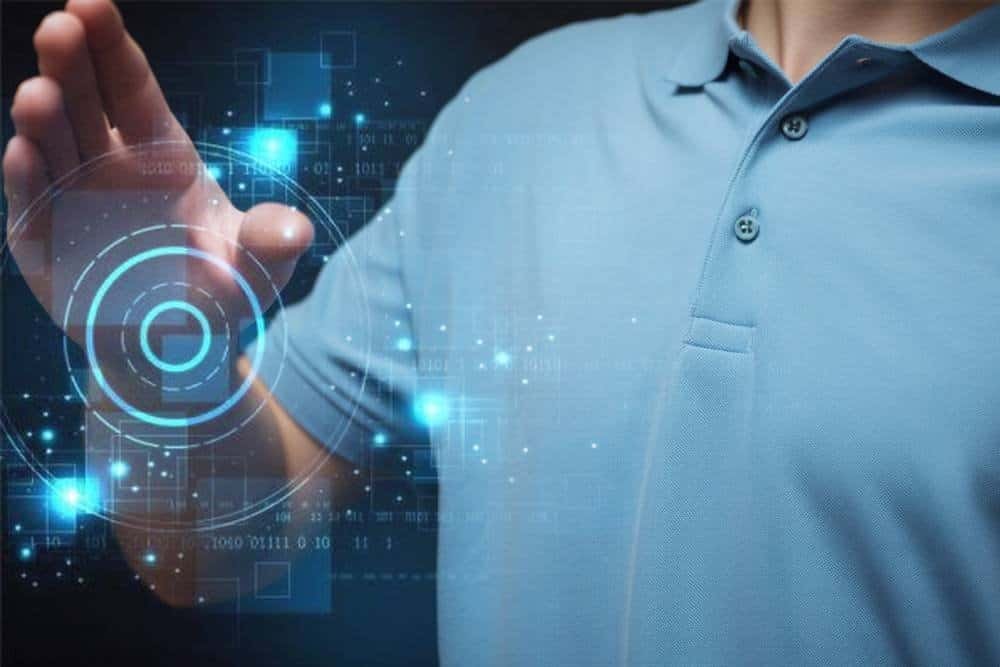 Man grasping for digital controls in the air, customer transformation framework