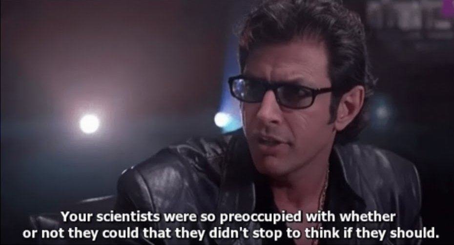 Jurassic Park, should?