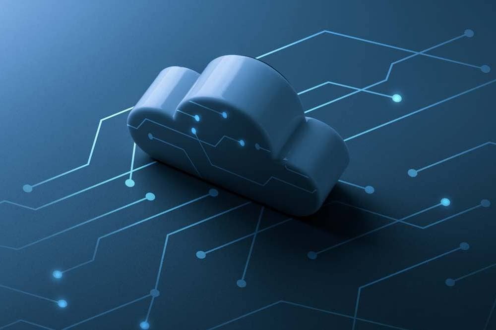 Cloud computing technology concept with cloud icon and digital network lines for tech innovation SEO, cloud storage, digital infrastructure, data security, cloud services, information technology cybersecurity, cloud solutions, tech trends, modern cloud infrastructure, digital transformation.