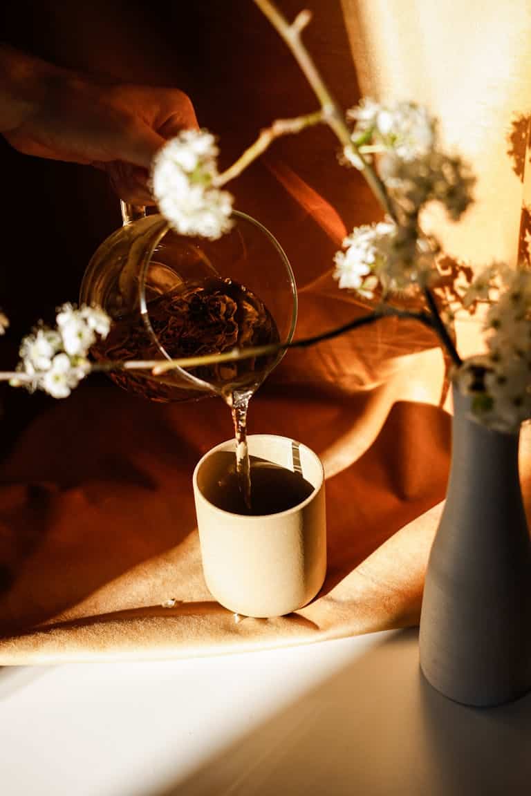 Gentle daily routine for emotional healing after trauma in a calm morning setting