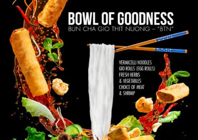 cinecrown-food-photo-gold-pops-gio-rolls-vermicelli-pork-noodle