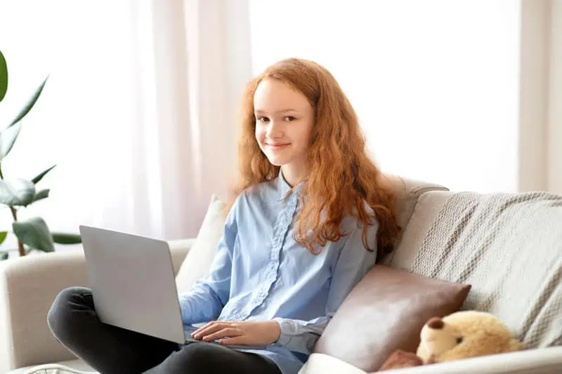 young chiropractic patient