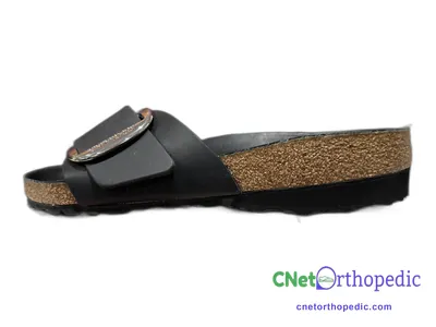 Shoe lift added to a women's Birkenstock sandal