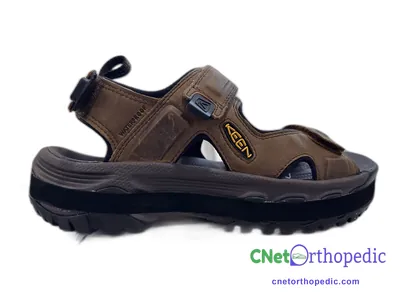 Shoe lift added to a men's Keen sandal