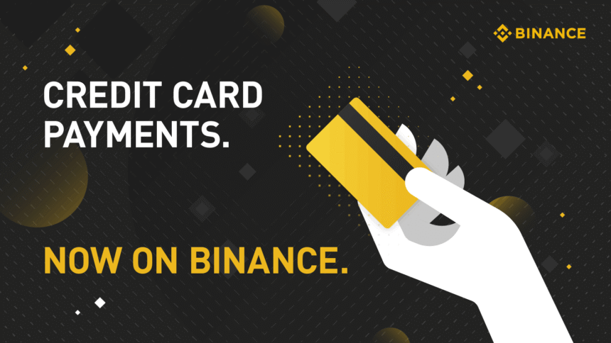 Binance Implements Credit Card Payment Function At Binance.com Exchange